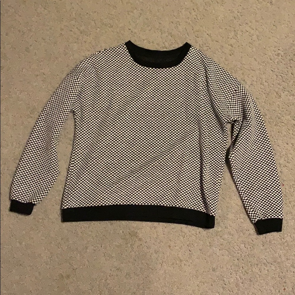 * Free w/ any purchase* Checkered Sweater